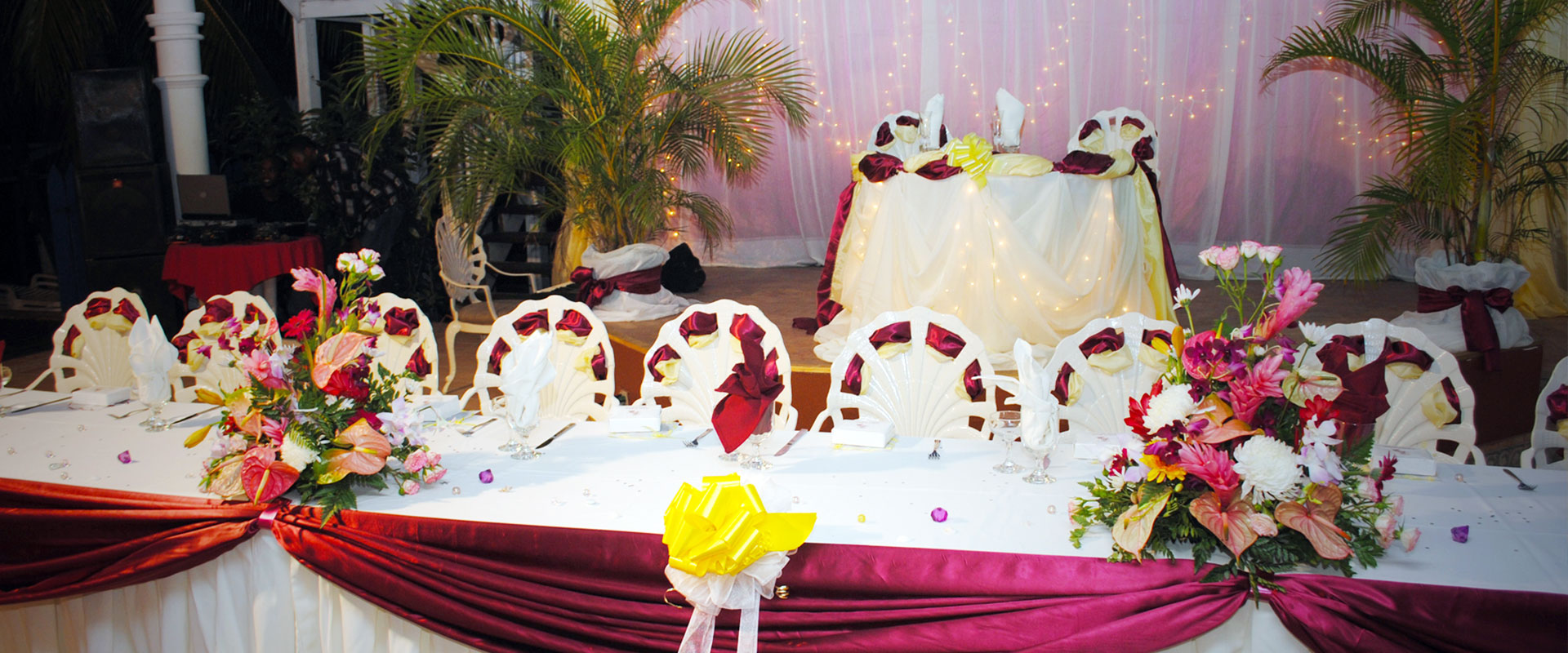 Wedding Reception by Faithful Wedding Services